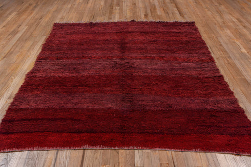 Vintage Moroccan Area Rug (6' x 7')